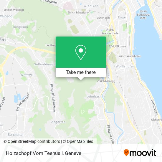 Holzschopf Vom Teehüsli map