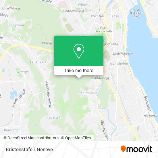 Bristenstäfeli map