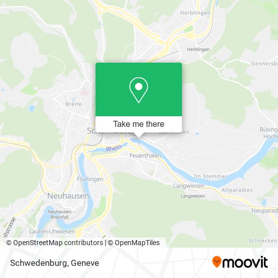 Schwedenburg map