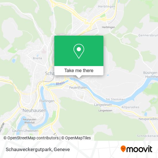 Schauweckergutpark map