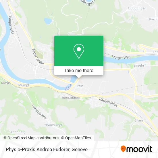 Physio-Praxis Andrea Fuderer map