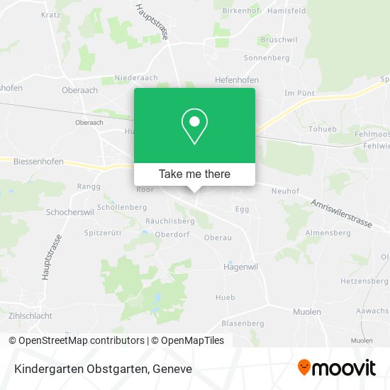 Kindergarten Obstgarten map