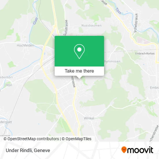 Under Rindli map