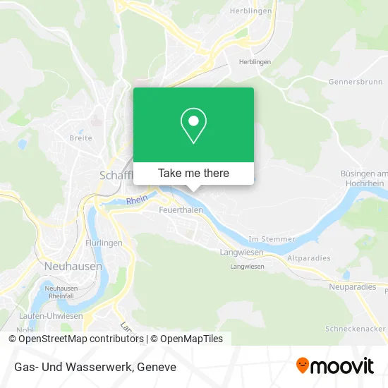 Gas- Und Wasserwerk map
