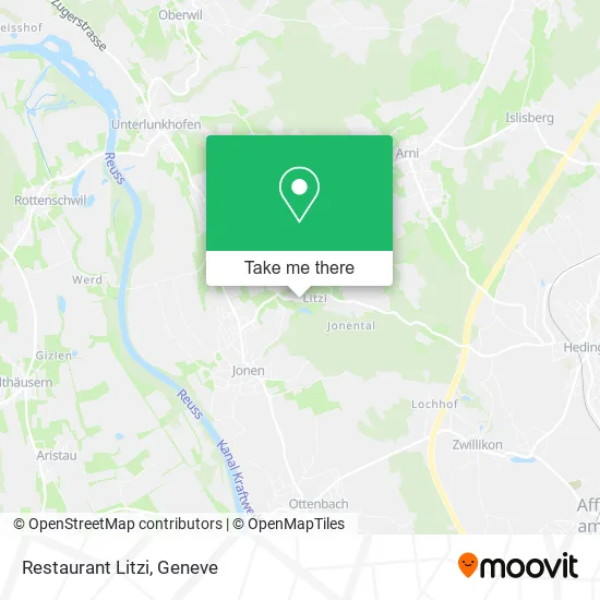 Restaurant Litzi map