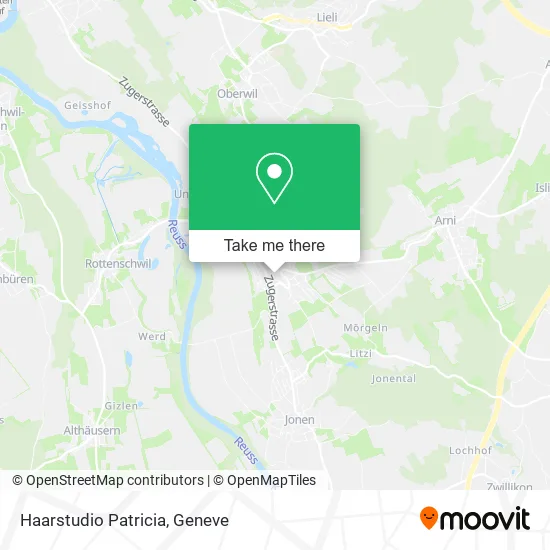 Haarstudio Patricia map