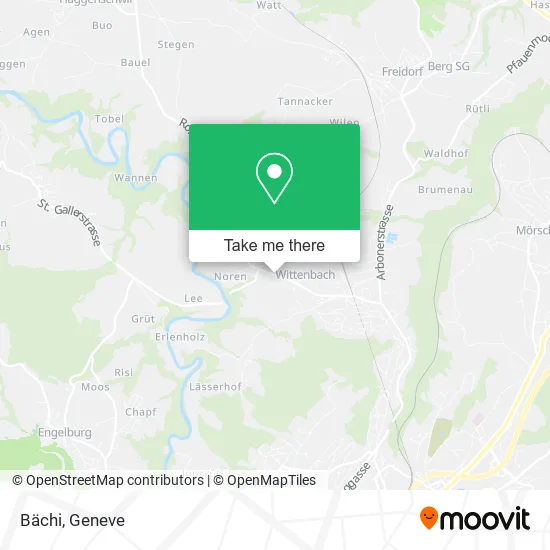 Bächi map