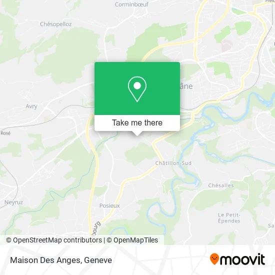 Maison Des Anges map