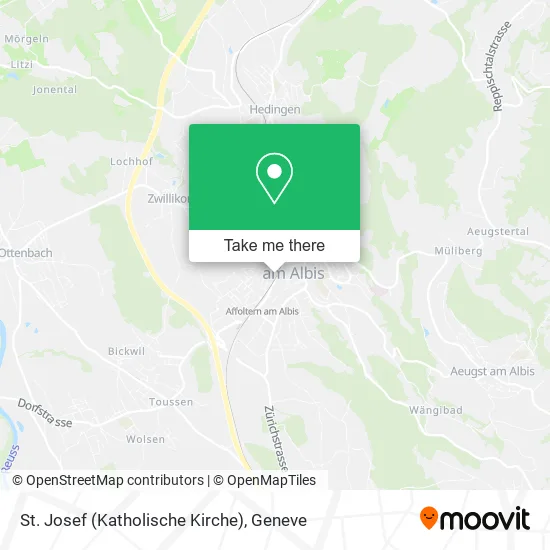 St. Josef (Katholische Kirche) map