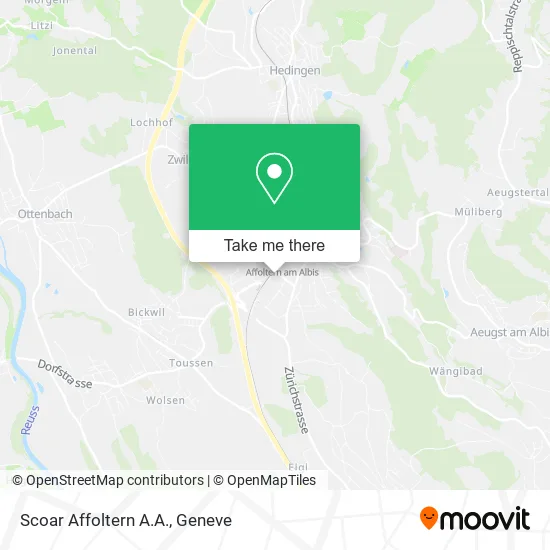 Scoar Affoltern A.A. map