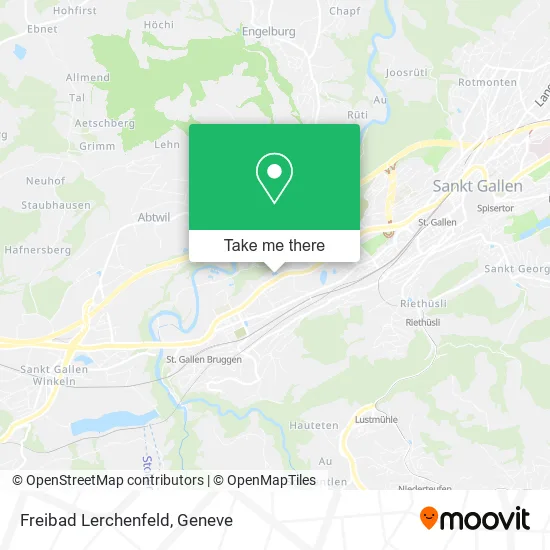 Freibad Lerchenfeld map