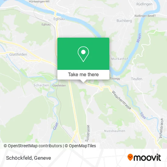 Schöckfeld map