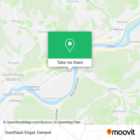 Gasthaus Engel map