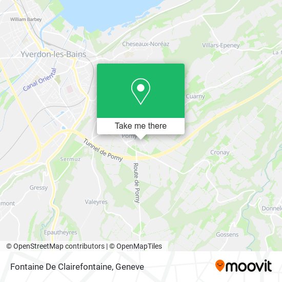Fontaine De Clairefontaine map