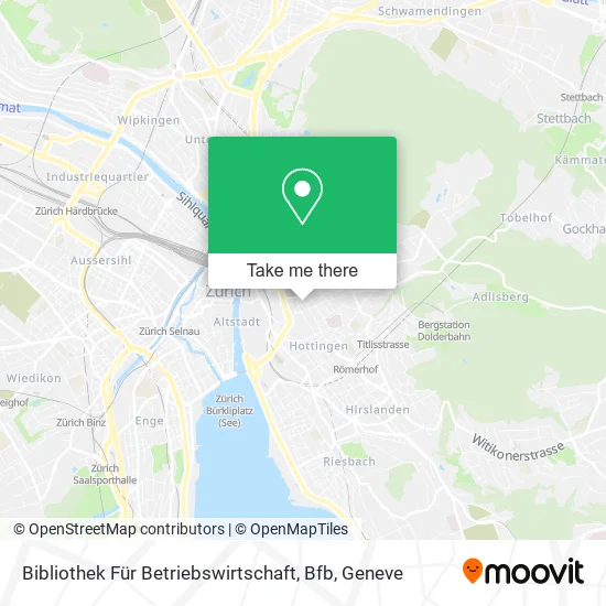 Bibliothek Für Betriebswirtschaft, Bfb map