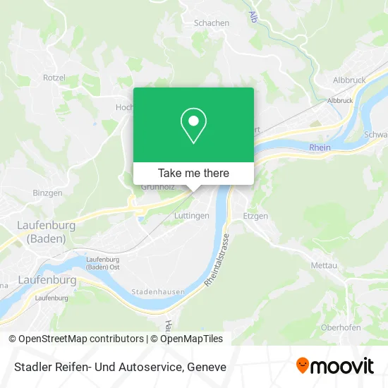 Stadler Reifen- Und Autoservice map