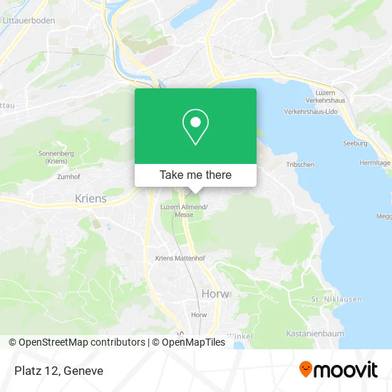 Platz 12 map