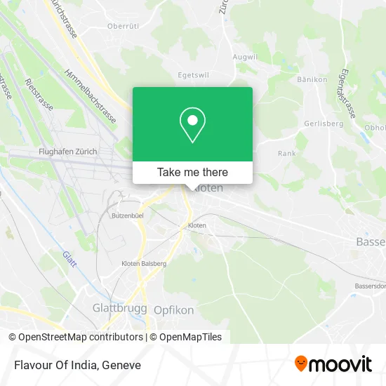 Flavour Of India map