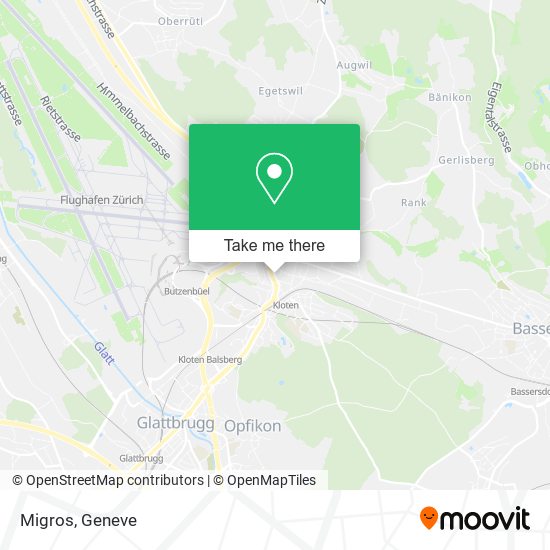 Migros map