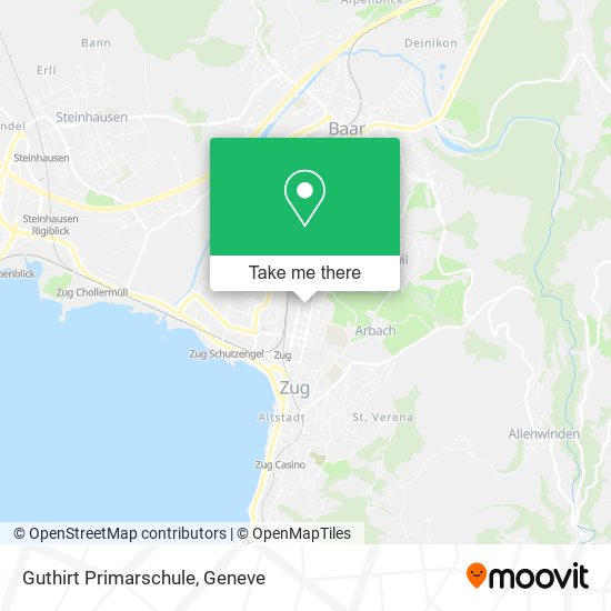 Guthirt Primarschule map