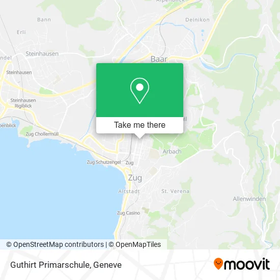 Guthirt Primarschule map