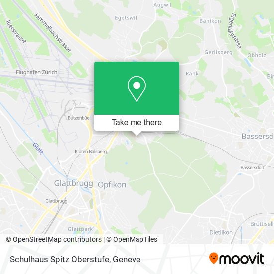 Schulhaus Spitz Oberstufe map
