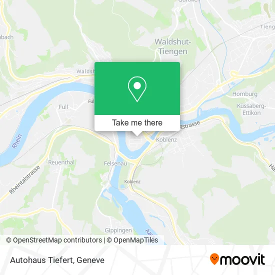 Autohaus Tiefert map