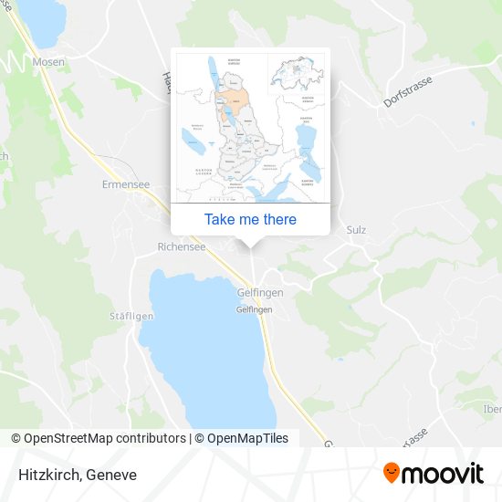 Hitzkirch map