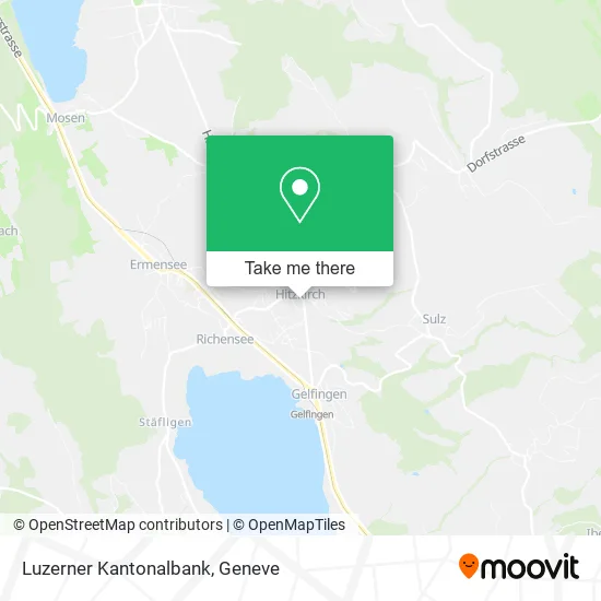 Luzerner Kantonalbank map