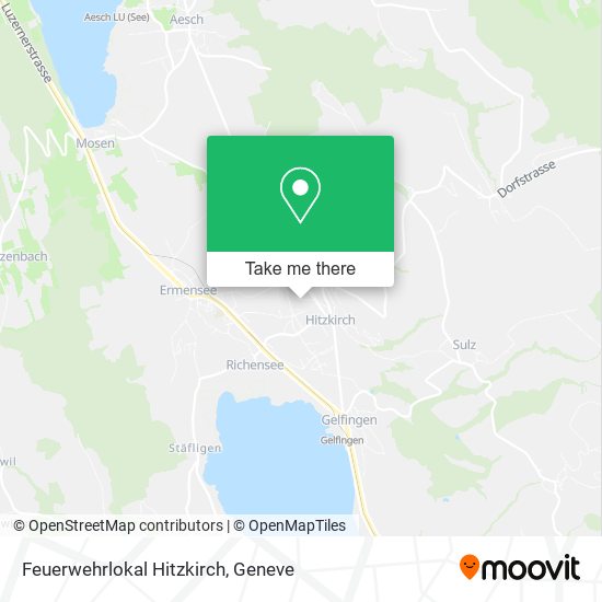 Feuerwehrlokal Hitzkirch map