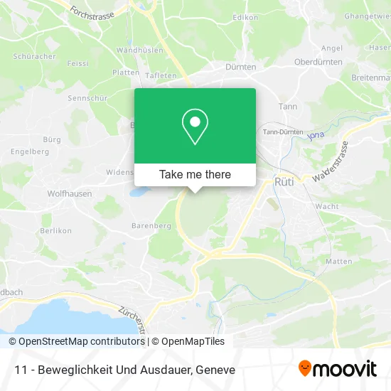 11 - Beweglichkeit Und Ausdauer map