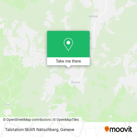 Talstation Skilift Nätschberg map