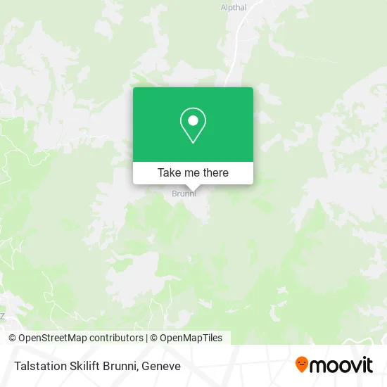 Talstation Skilift Brunni map