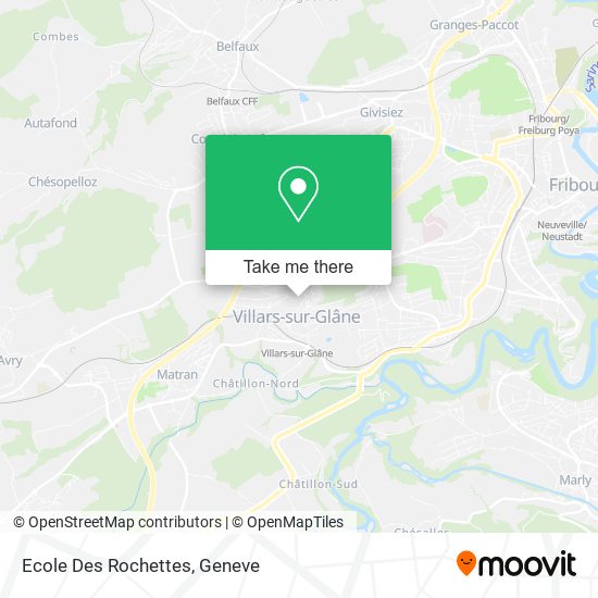 Ecole Des Rochettes map