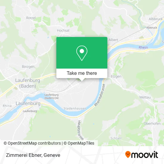 Zimmerei Ebner map