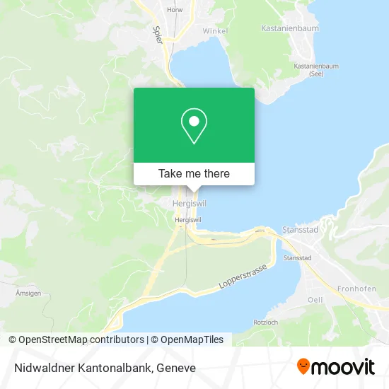 Nidwaldner Kantonalbank map