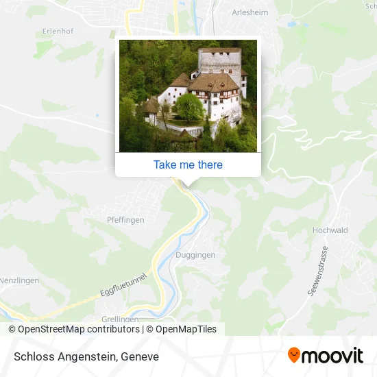 Schloss Angenstein map