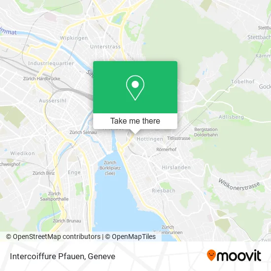 Intercoiffure Pfauen map