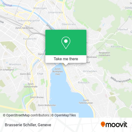 Brasserie Schiller map