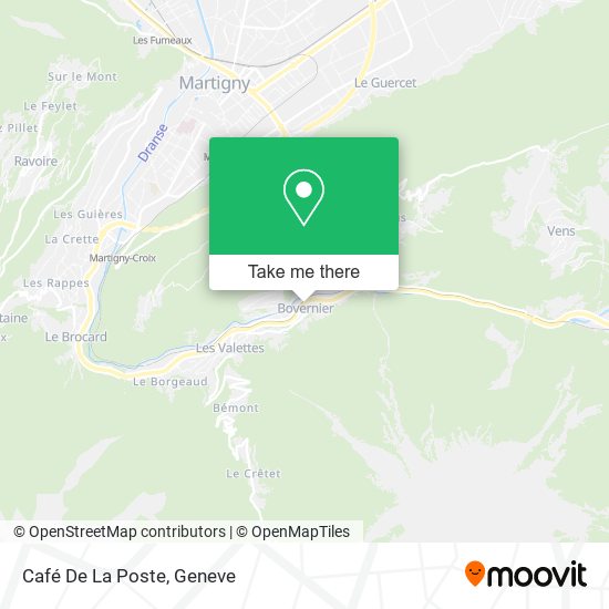 Café De La Poste map