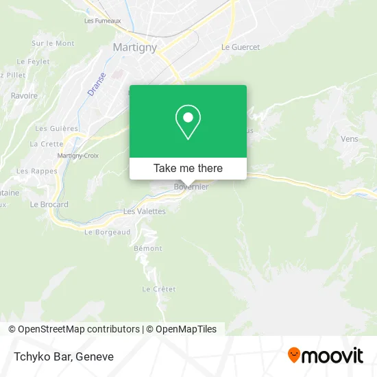 Tchyko Bar map