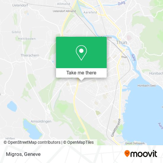 Migros map