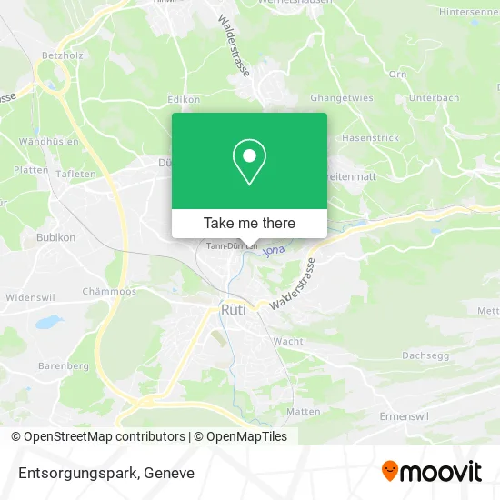Entsorgungspark map