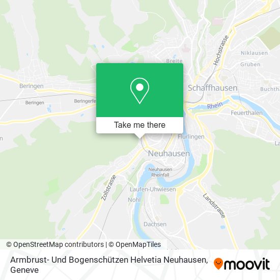 Armbrust- Und Bogenschützen Helvetia Neuhausen map