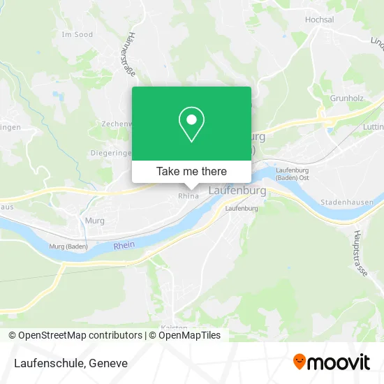 Laufenschule map