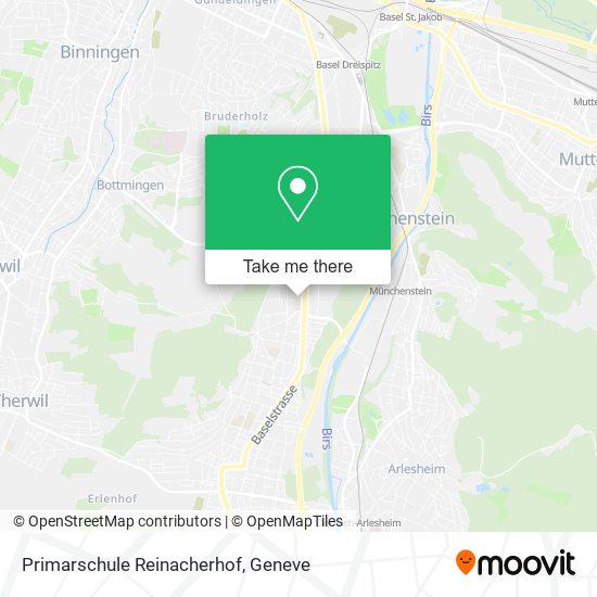 Primarschule Reinacherhof map