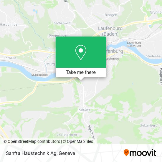 Sanfta Haustechnik Ag map