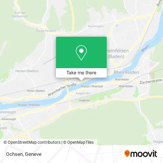 Ochsen map
