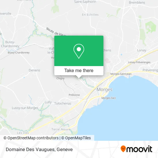 Domaine Des Vaugues map