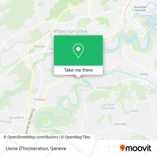 Usine D'Incineration map